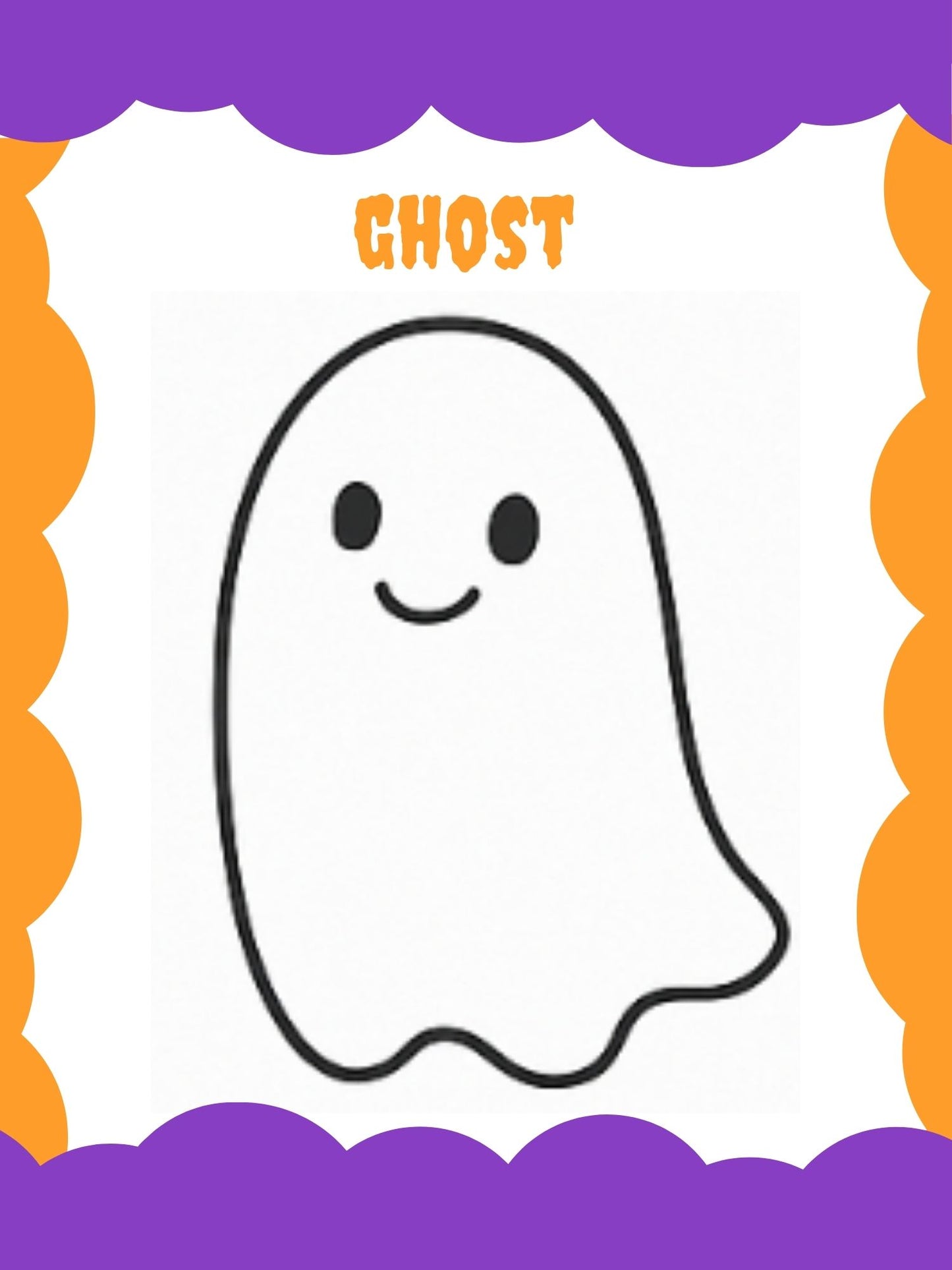 24 Halloween Coloring Pages - Digital Download