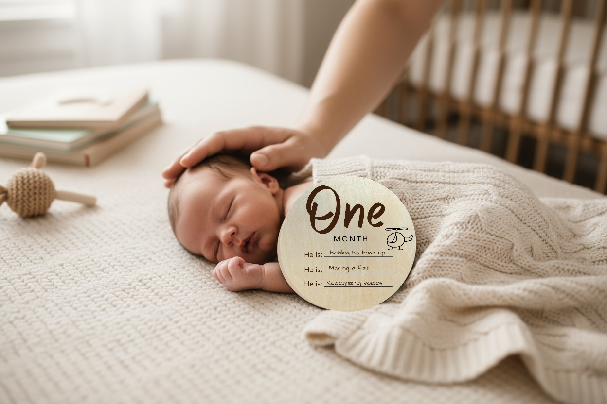 Baby Boy Milestone Keepsake Discs