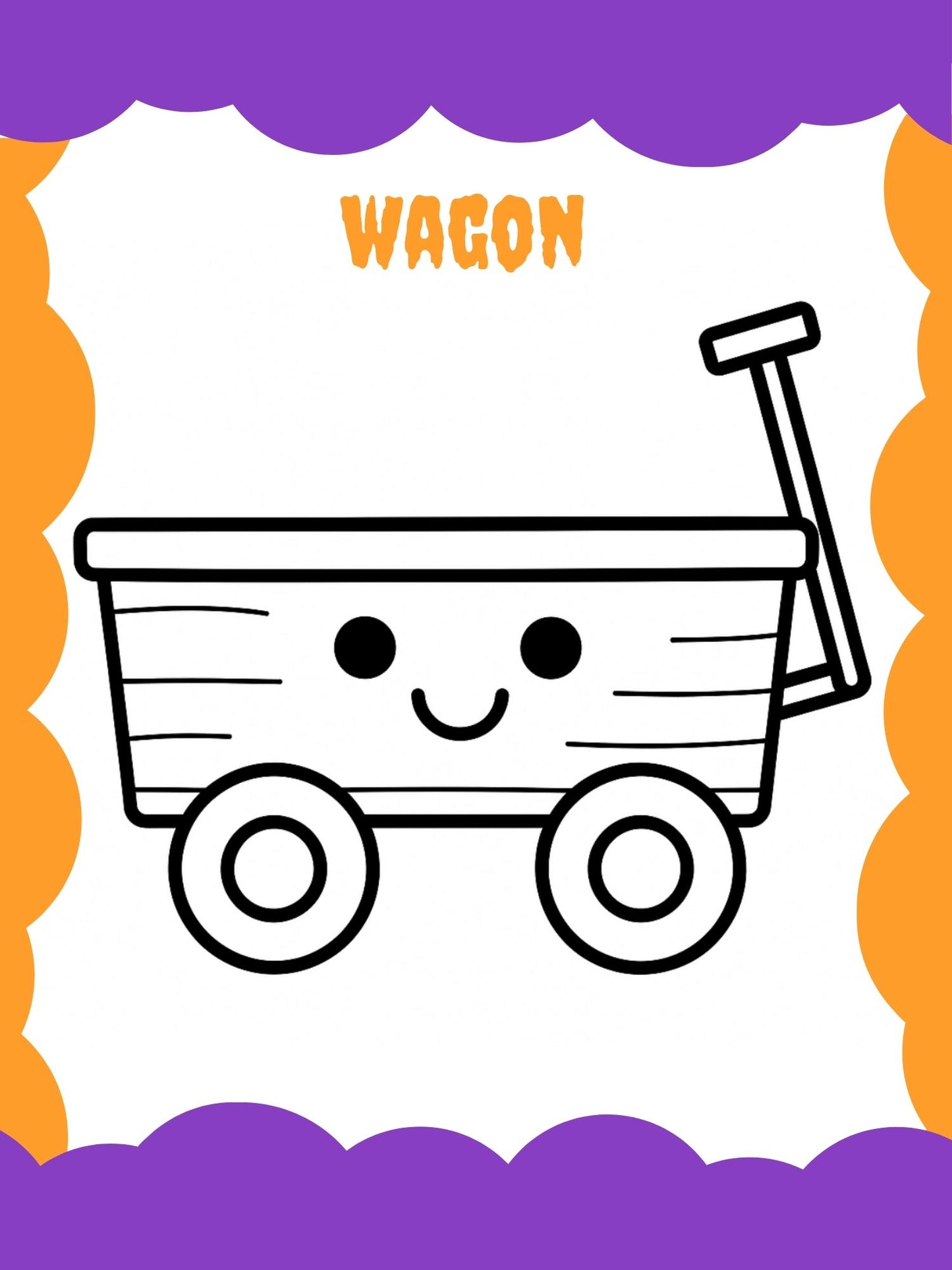 24 Halloween Coloring Pages - Digital Download