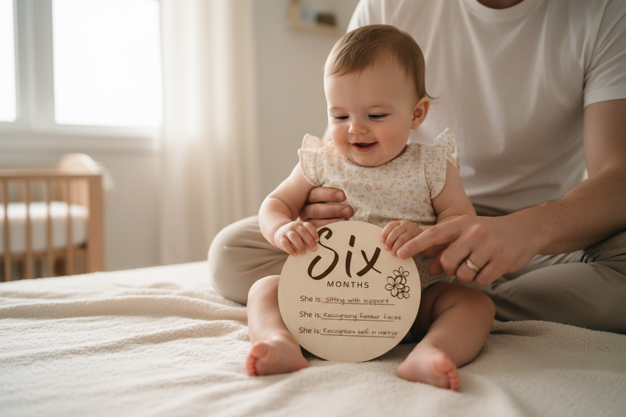 Baby Girl Milestone Keepsake Discs